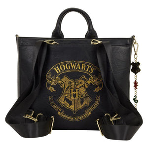 Hogwarts Letter 11" Faux Leather Convertible Tote Bag