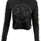 Ladies Hogwarts Cropped Sweatshirt