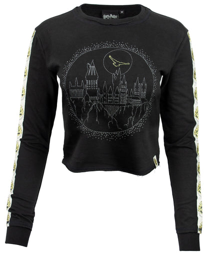 Ladies Hogwarts Cropped Sweatshirt