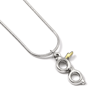 Lightning Bolt & Glasses Necklace