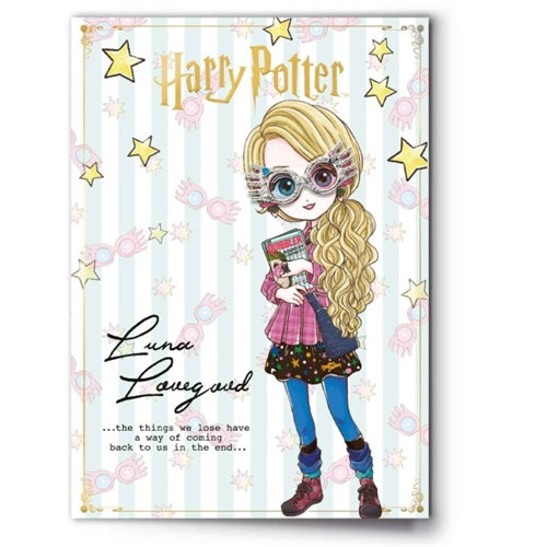 Luna Lovegood Card with Spectrespecs Pin