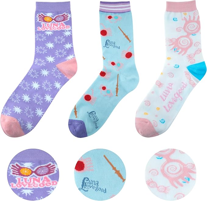 Luna Lovegood Socks - Set of Three