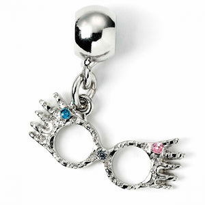 Silver Luna Lovegood Glasses Slider Charm