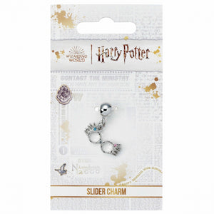 Silver Luna Lovegood Glasses Slider Charm