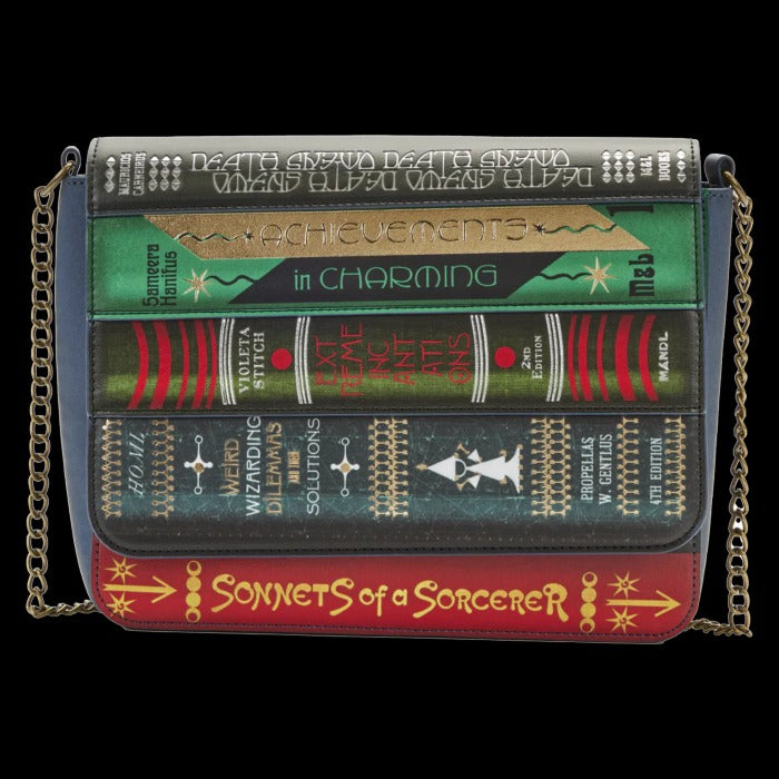 Magical Books Crossbody Bag by Loungefly