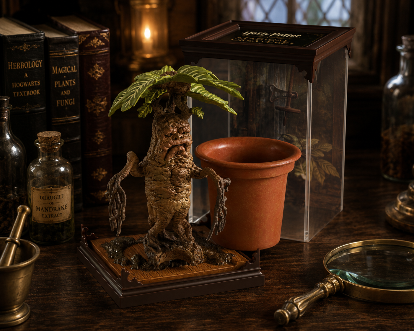 Mandrake Magical Creature Diorama