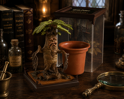 Mandrake Magical Creature Diorama