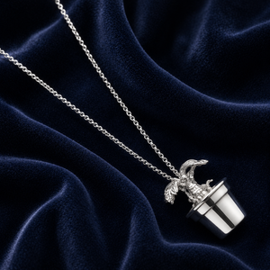 Mandrake Necklace - Sterling Silver