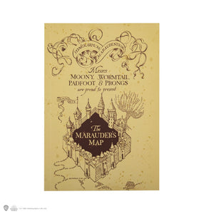 Marauder Map Softcover Notebook