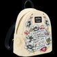 Marauder's Map Floral Mini Backpack by Loungefly