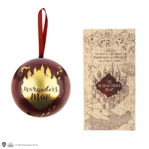 Marauders Map Gift Bauble with Puzzle