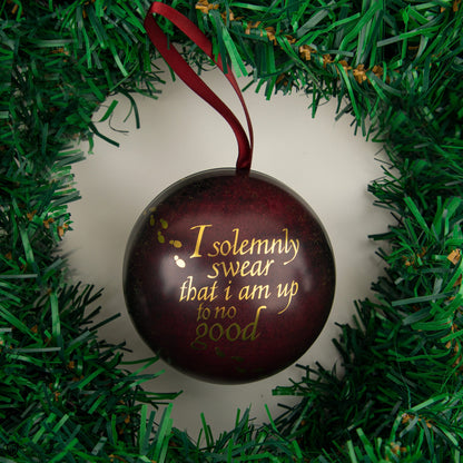 Marauders Map Gift Bauble with Puzzle