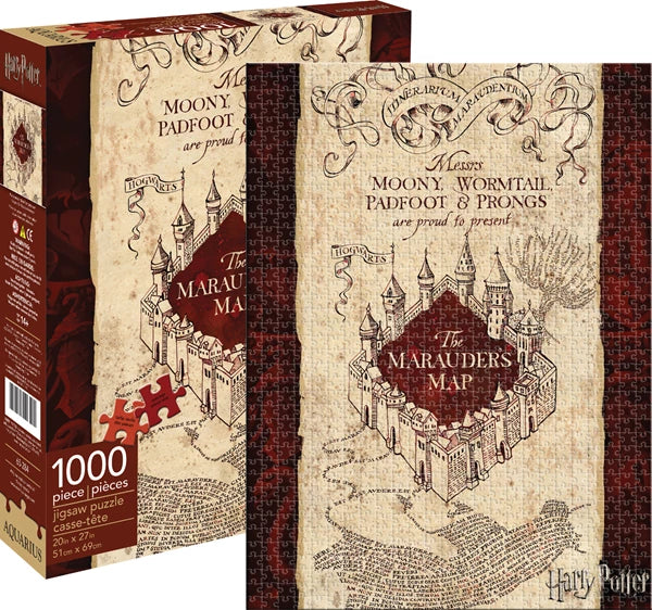 Marauders Map 1000 Piece Puzzle