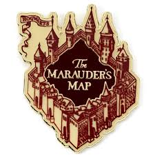 Marauders Map Pin Badge