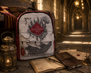 Marauder's Map Canvas Backpack
