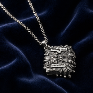 Monster Book of Monsters Sterling Silver Necklace