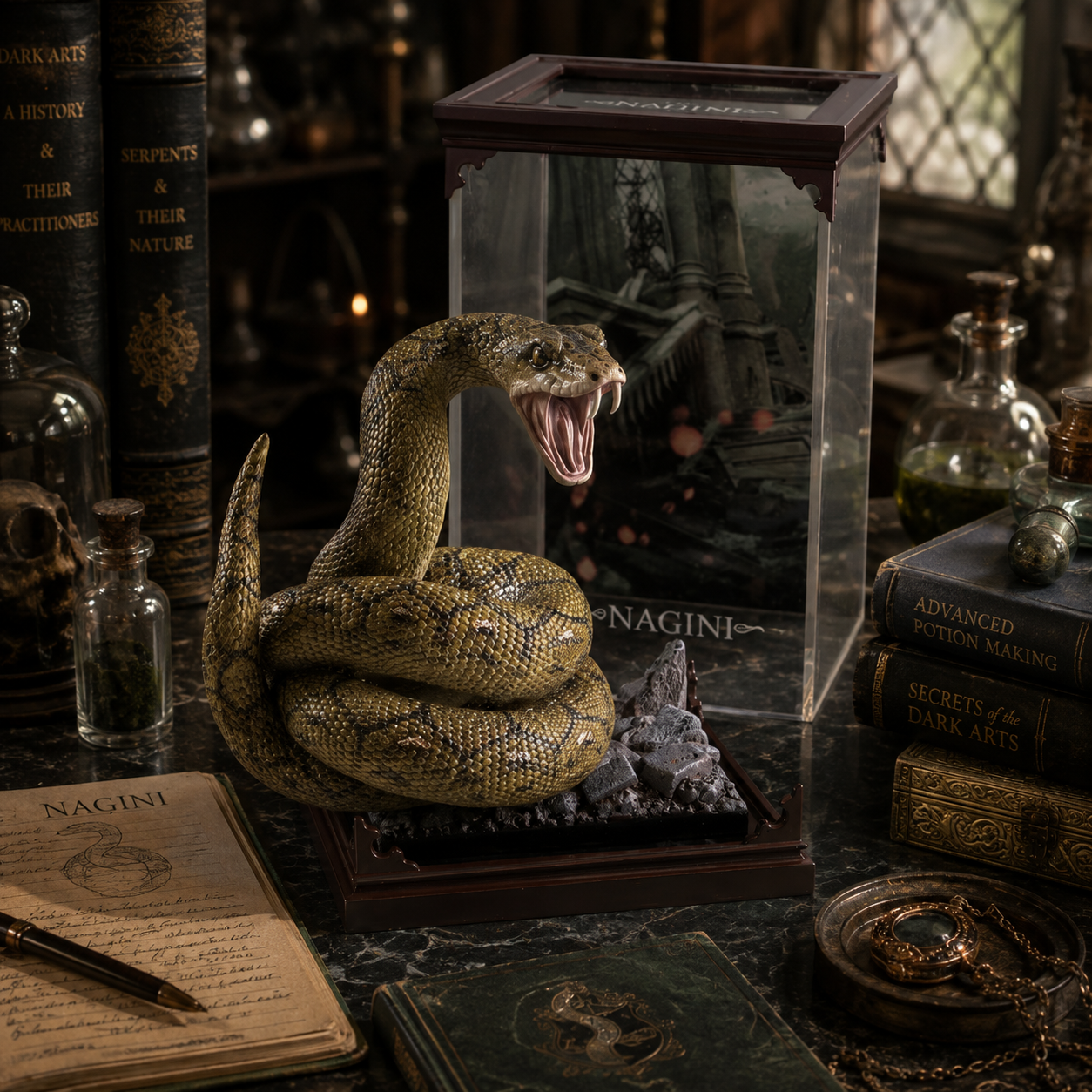 Nagini Magical Creature Diorama