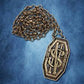 Newt's Monogram Necklace/Pin