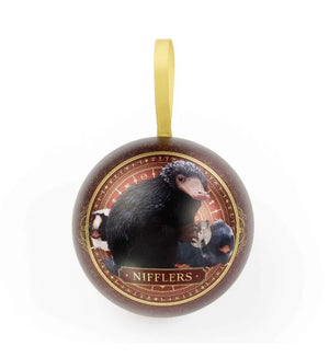 Niffler Christmas Tin Bauble with Necklace Gift Set
