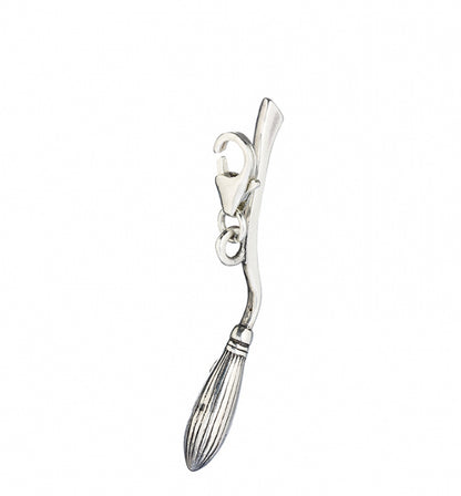 Nimbus 2000 Clip Charm - Sterling Silver
