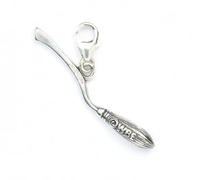 Nimbus 2000 Sterling Silver Clip-On Charm
