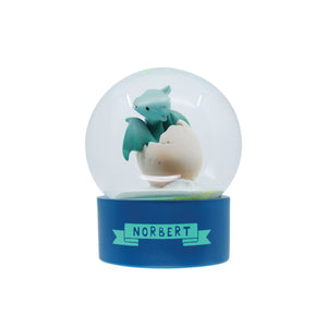 Additional view of Norbert Mini Snow Globe