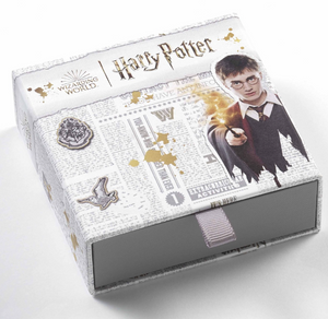 Time Turner Drop Earrings - Sterling Silver Embellished with Crystals