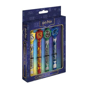 House Crest Erasable Gel Pen 4 pack