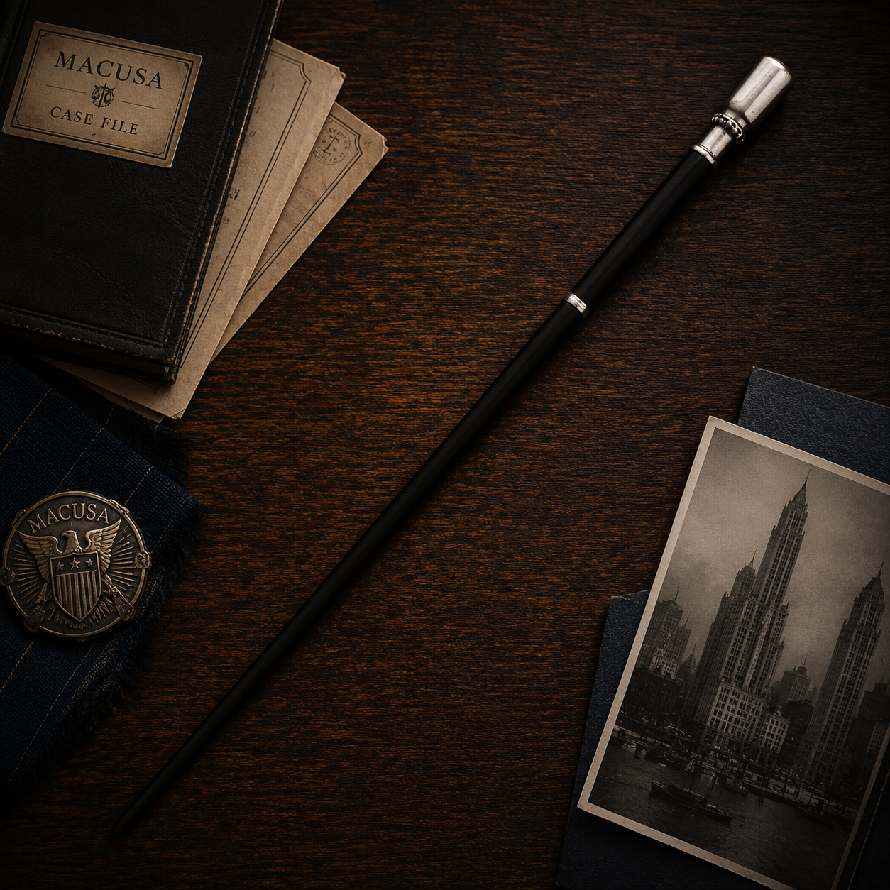 Percival Graves Wand Replica