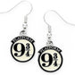 Platform 9 3/4 Drop Earrings
