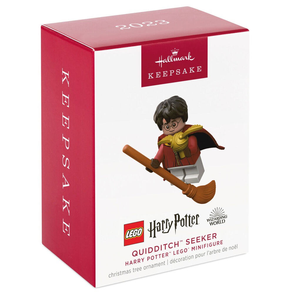 Packaging for Quidditch LEGO Harry Potter Christmas Ornament