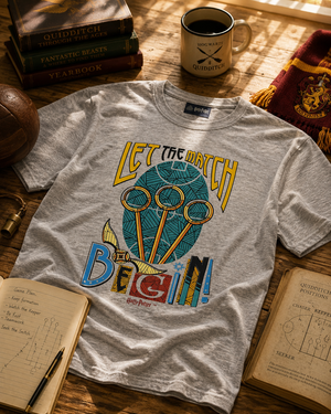 Let the Match Begin Quidditch T-Shirt