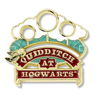 Quidditch Golden Snitch Sliding Pin Badge