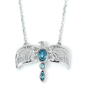 Ravenclaw Diadem Necklace - Sterling Silver with Crystals