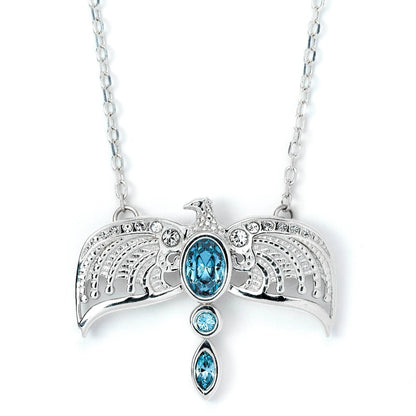 Ravenclaw Diadem Necklace - Sterling Silver with Crystals