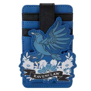 Ravenclaw House Floral Cardholder