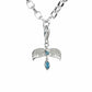 Ravenclaw Diadem Sterling Silver Clip on Charm with Crystals