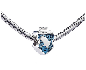 Ravenclaw Spacer Bead - Sterling Silver with Enamel