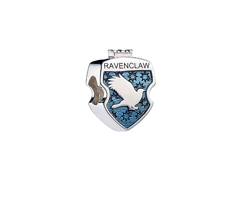 Ravenclaw Spacer Bead - Sterling Silver with Enamel