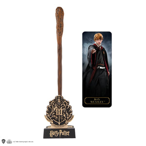 Ron Weasley Wand Pen and Wand Stand with Bookmark