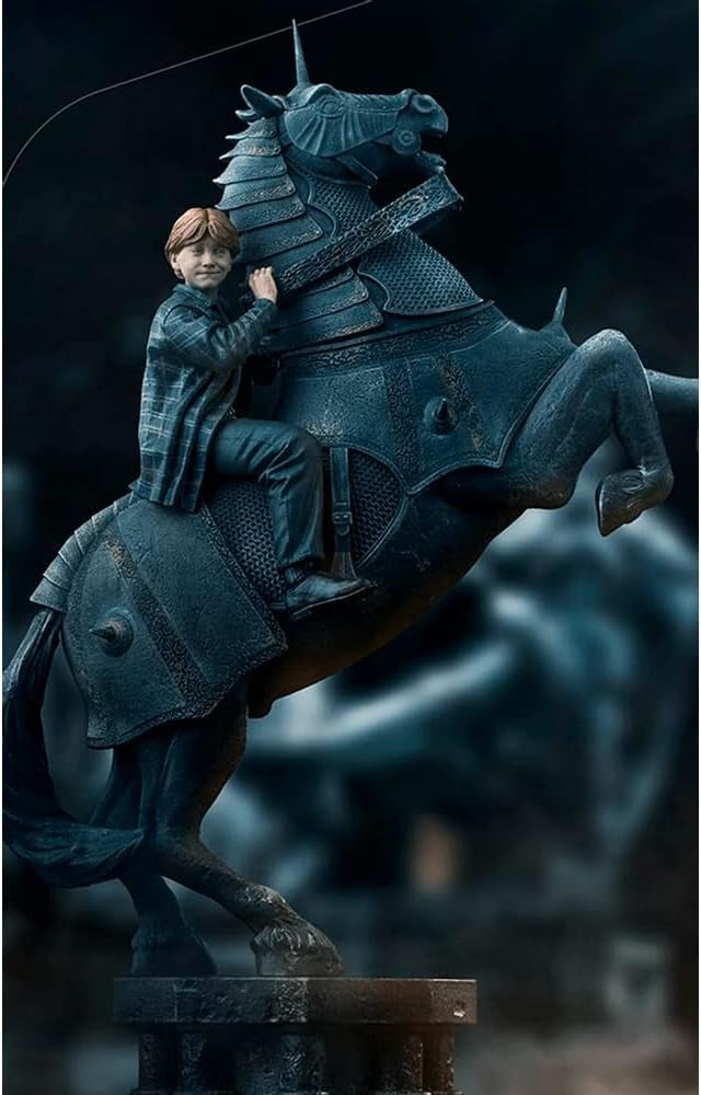 Ron Weasley Wizard Chess Statue Figurine 1:10 Scale