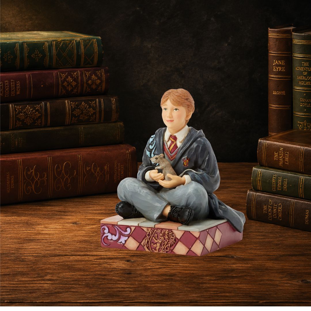 Ron Weasley with Scabbers Figurine