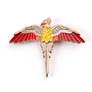 Rose Gold Plated Fawkes Pin