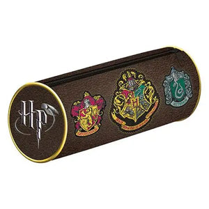 Hogwarts Crest Brown Pencil Case