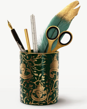 Black Family Tree Tapestry Decorative Pot