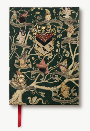 Black Family Tree Tapestry Notebook