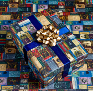 Wizarding Book Covers Gift Wrap