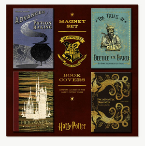 Wizarding Book Covers Magnet Set