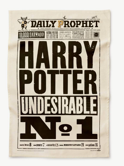 Undesirable No.1 Tea Towel