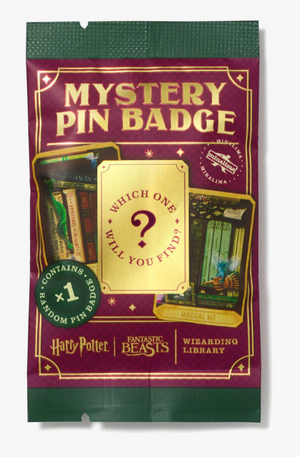 Mystery Pin Badge - Hogwarts Library